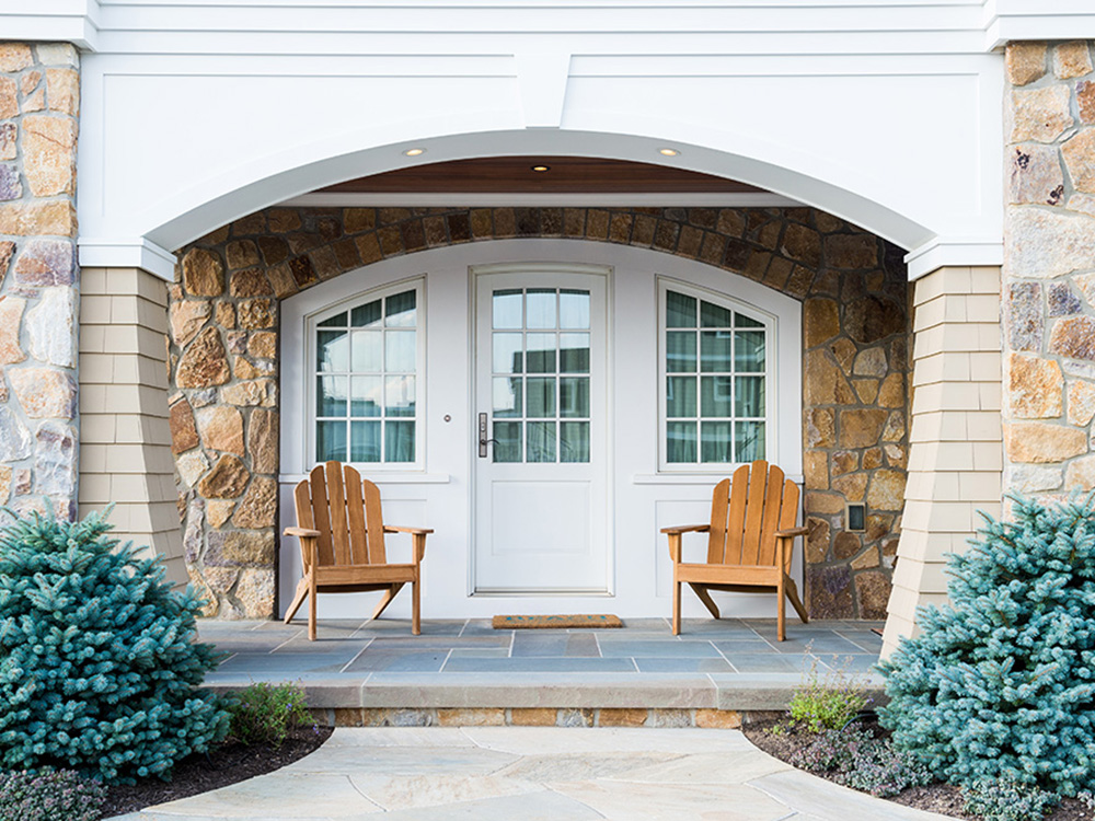 AZEK sheet trim showcasing a smooth, durable exterior finish.